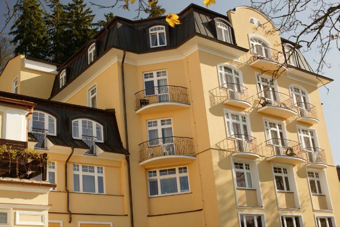 Lázeňský hotel Royal, Mariánské Lázně, Západní Čechy