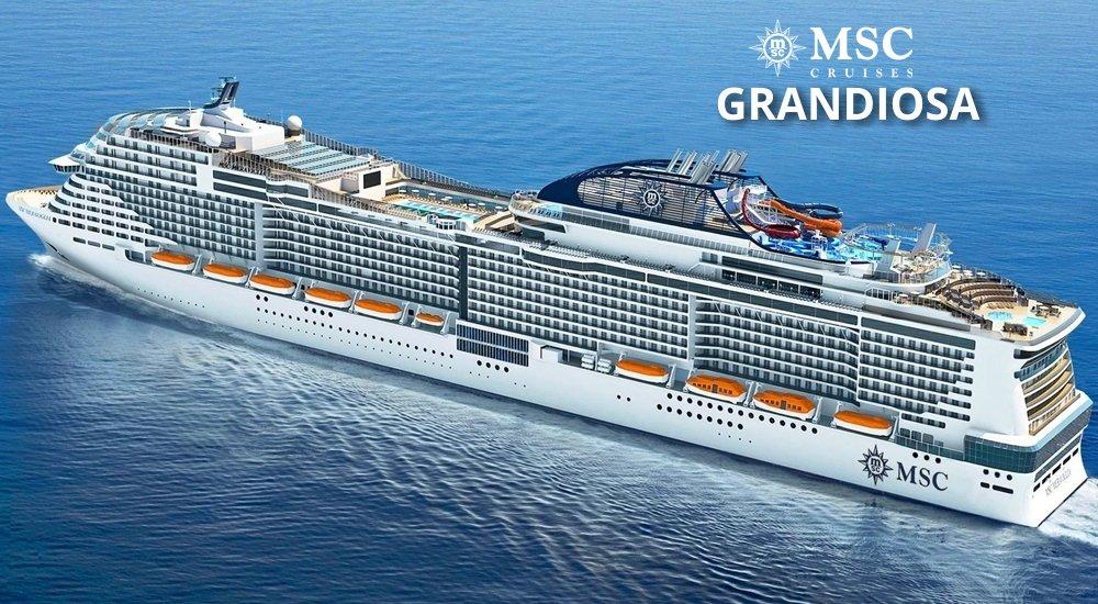 Itálie, Španělsko, Francie z Civitavecchia na lodi MSC Grandiosa