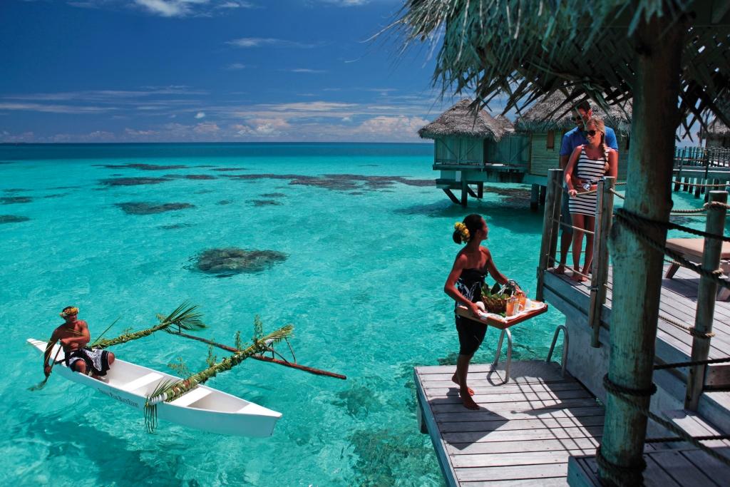 Kombinace - Tikehau Pearl Beach Resort ****, Tikehau, Intercontinental Resort **** Tahiti