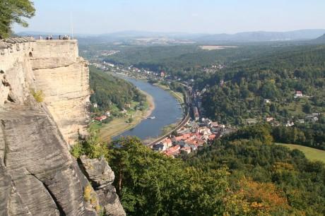 Pevnost Königstein, most Bastei