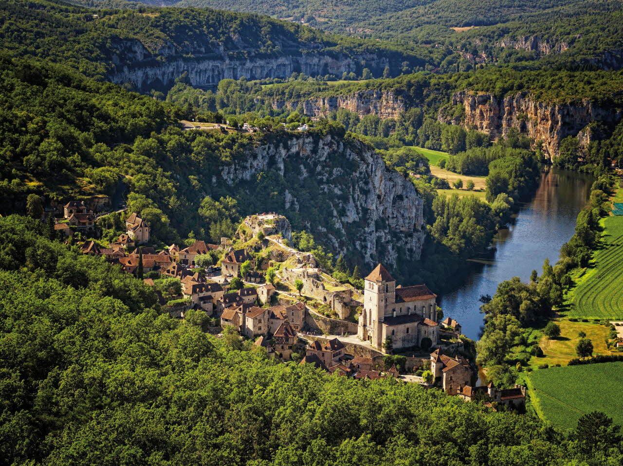 Zelený ráj Francie, kaňony a památky Unesco