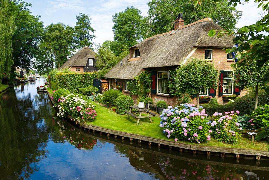 To nejlepší z Amsterdamu + Giethoorn + národní park (letecky z Prahy)