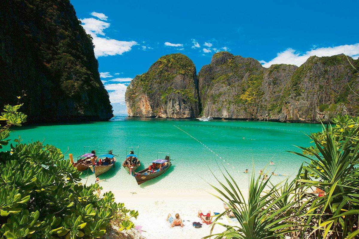 Kombinace - Railay Bay Resort ****, Krabi - pláž Railay Bay, Phuket Ocean Resort ***, Phuket - pláž Karon, Bangkok Palace Hotel ****, Bangkok
