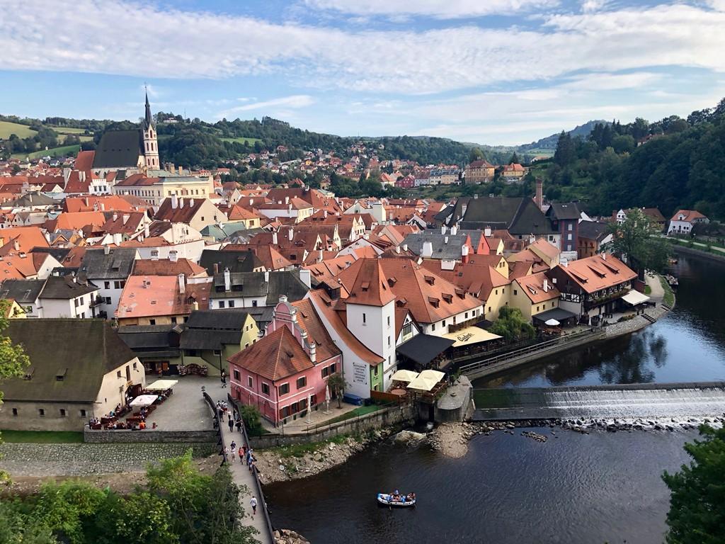 Český Krumlov, zámek Hluboká a Holašovice