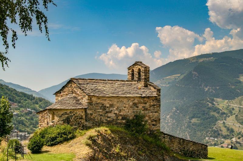 Katalánsko a Pyreneje - letecky