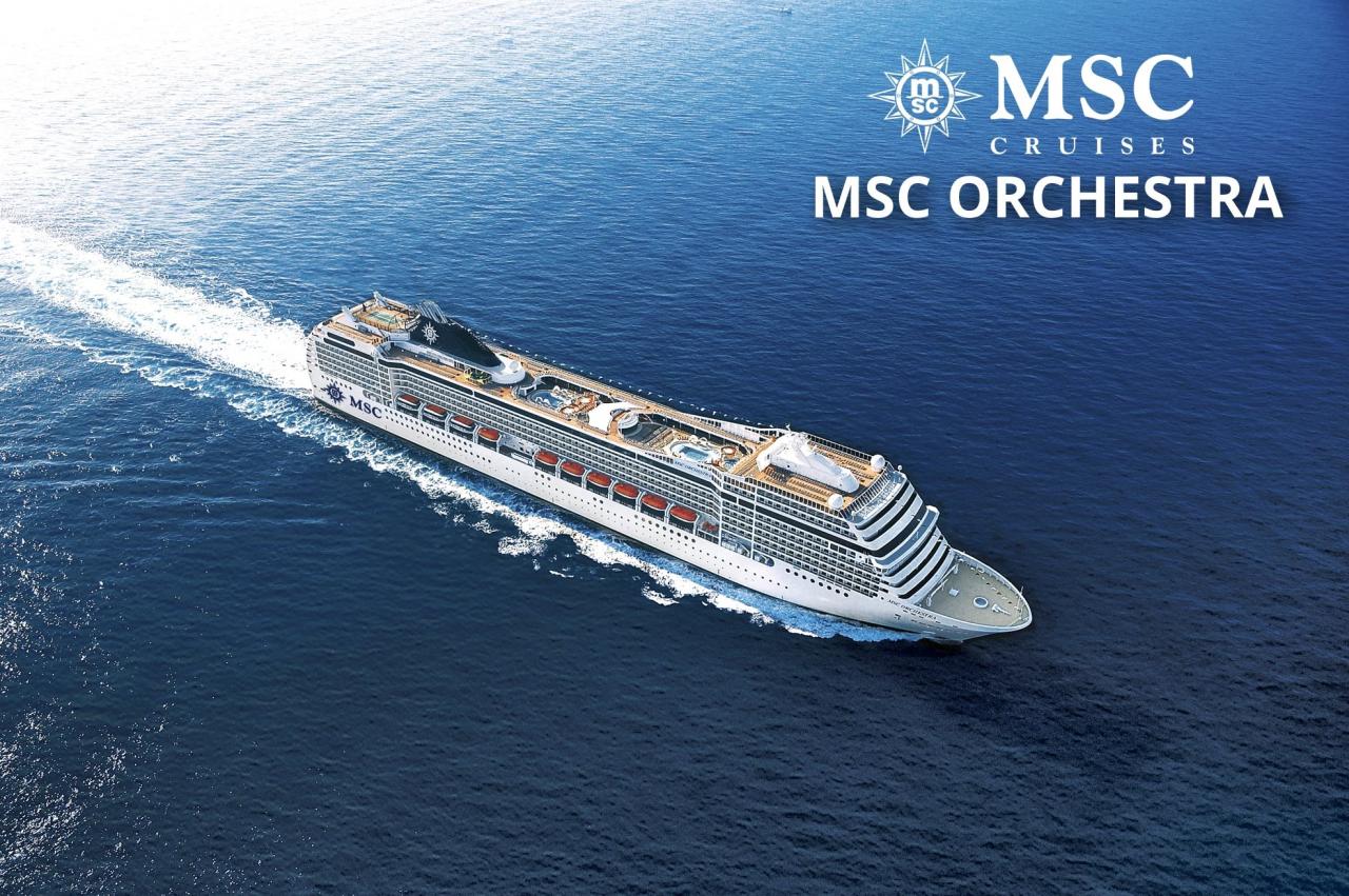 Španělsko, Itálie, Francie, Portugalsko z Barcelony na lodi MSC Orchestra