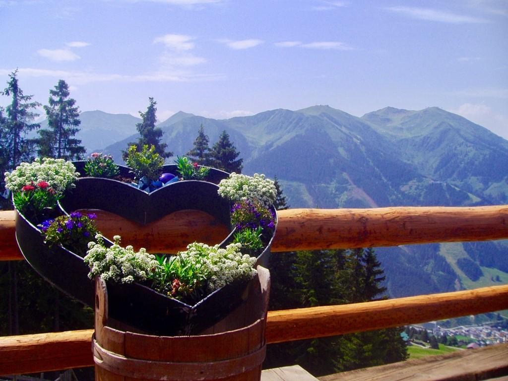 Saalbach - Hinterglemm, léto s kartou
