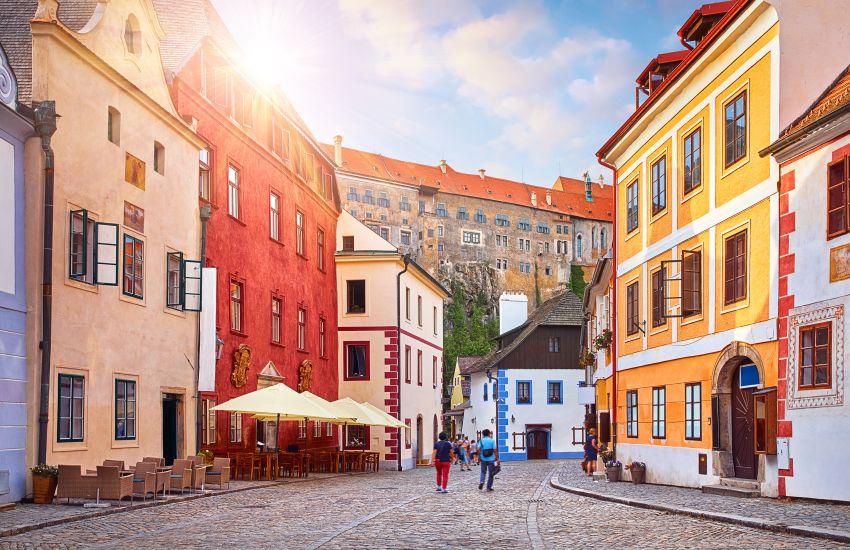 Český Krumlov | Divadlo s otáčivým hledištěm v zámeckém parku