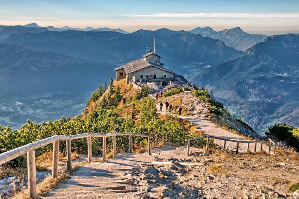Orlí hnízdo a jezero Königssee