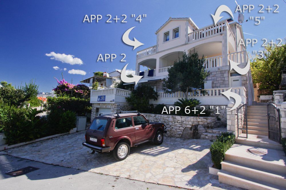 Apartmány Irina 1