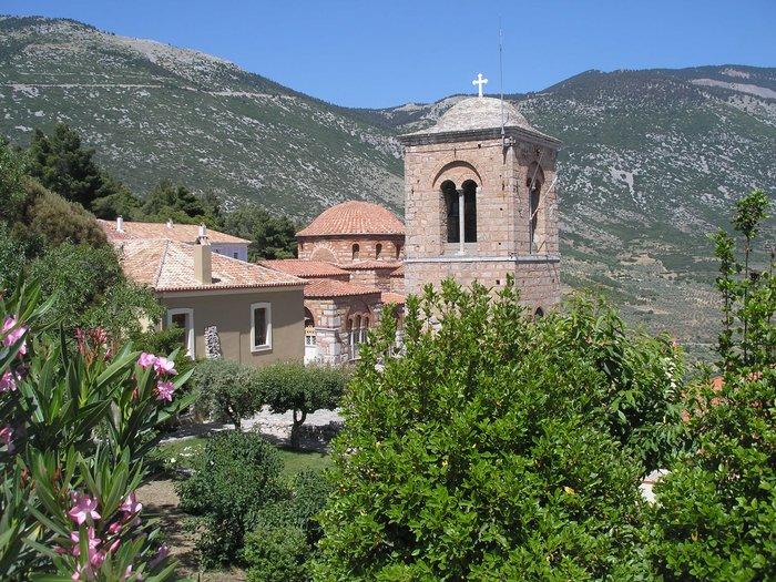 Řecko - starověké památky  Monemvasia - letecky