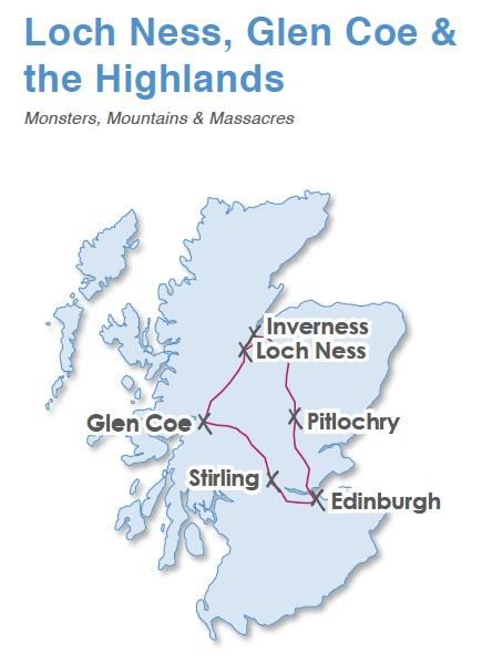 Hotel Britannia 3*, Edinburgh - letecky