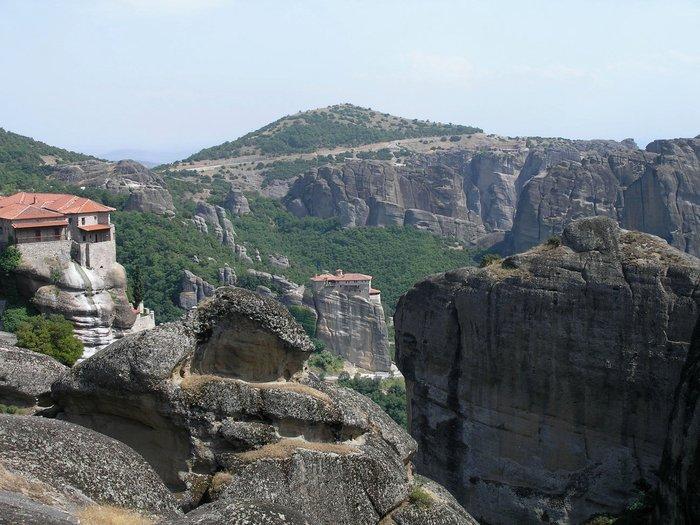 Řecko - starověké památky  Monemvasia - letecky