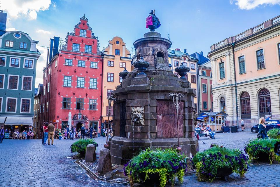 Stockholm  s výletem do Uppsaly, letecky