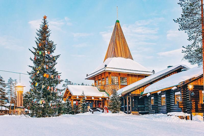 Za Polární září na sever Finska s návštěvou vesničky Santa Clause