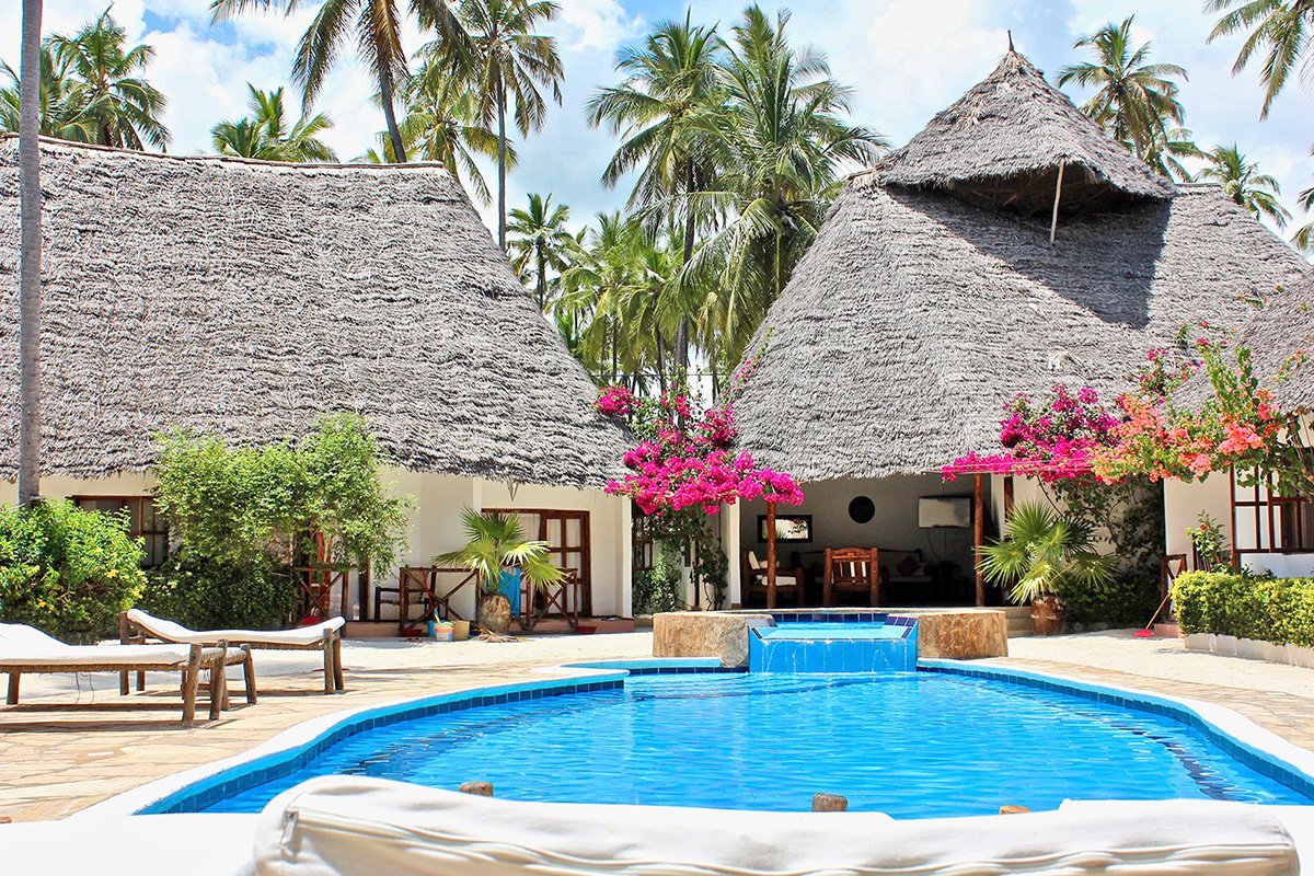 Zanzibar a Tanzanie, Zanzibar, Sea View Lodge