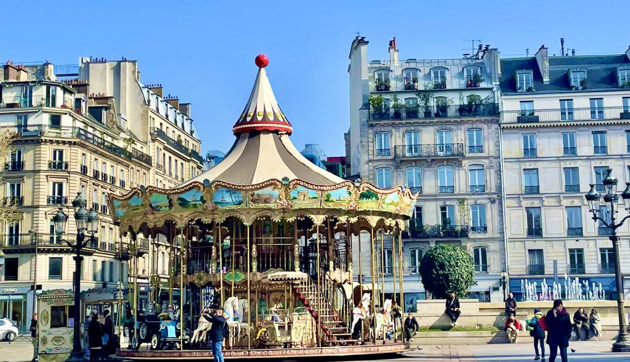 Paříž Mon Amour - letecky