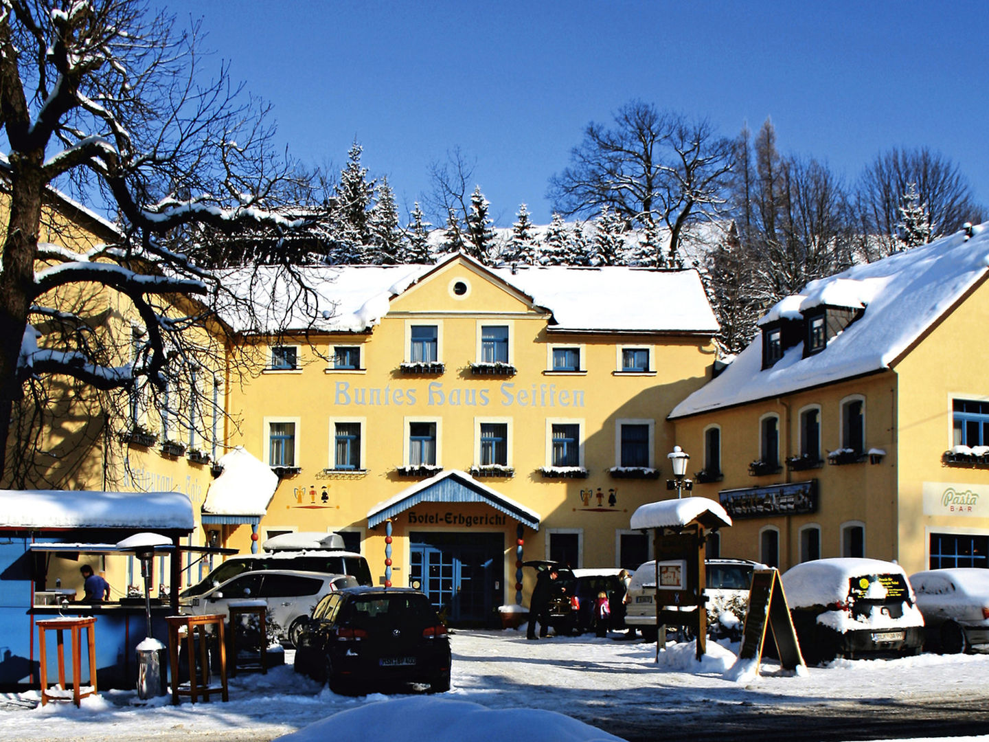 Hotel Erbgericht Buntes Haus ***, Německo Seiffen od