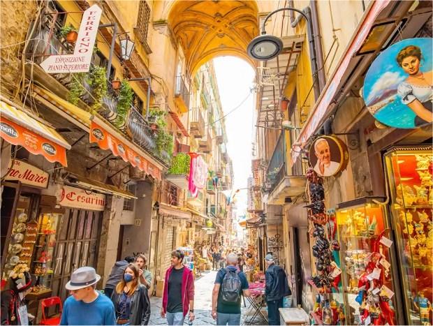 Neapolský záliv a pobřeží Amalfi, letecky
