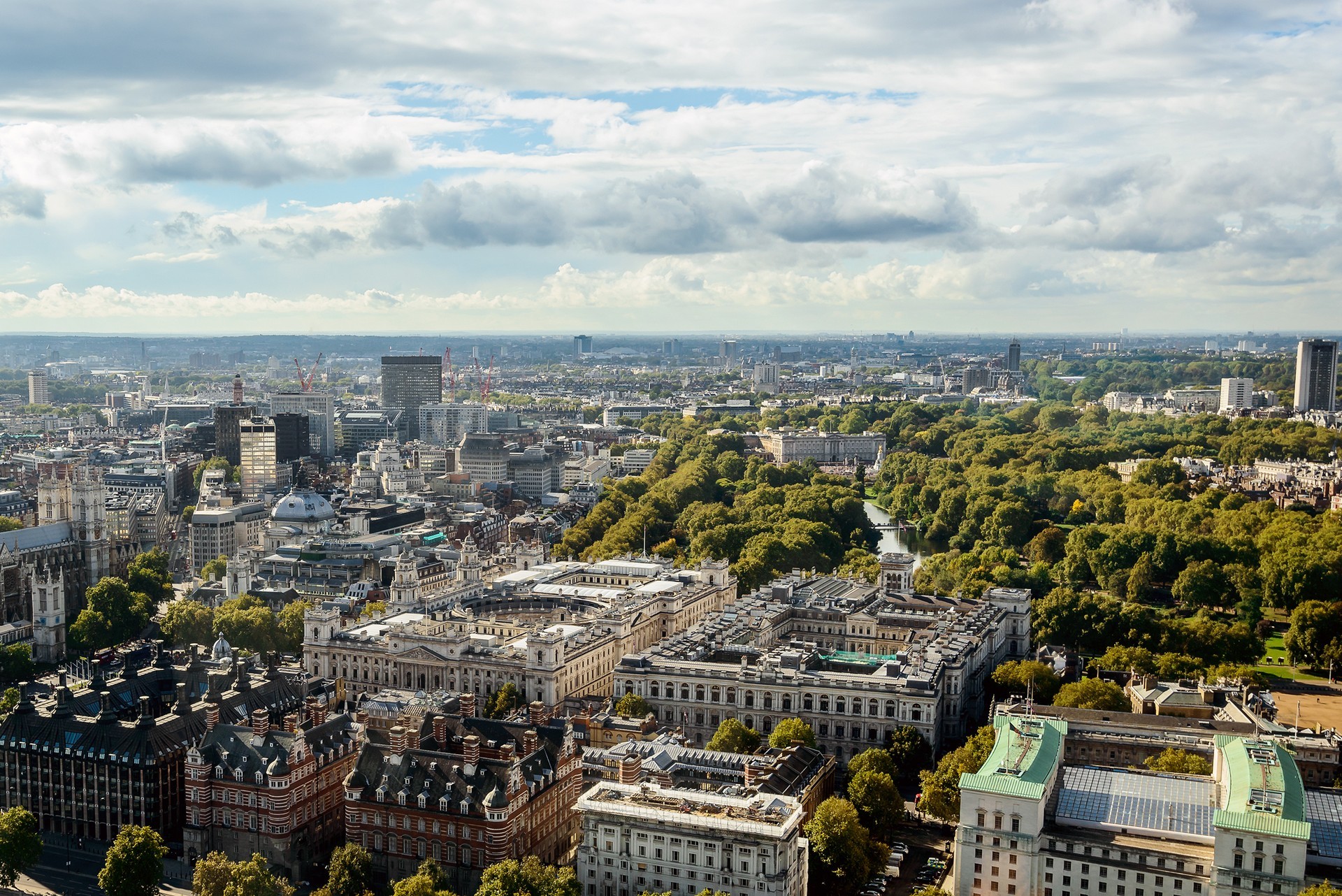 Londýn - letecké víkendy