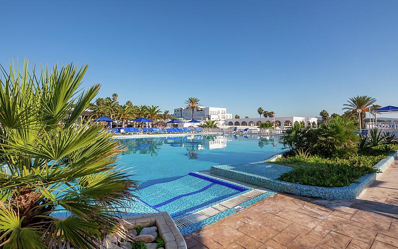 Písečné pláže v Tunisku - Tunisko 2022 - Samira Club Spa & Aquapark