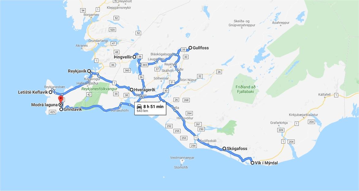 Island letecky (fly and drive)
