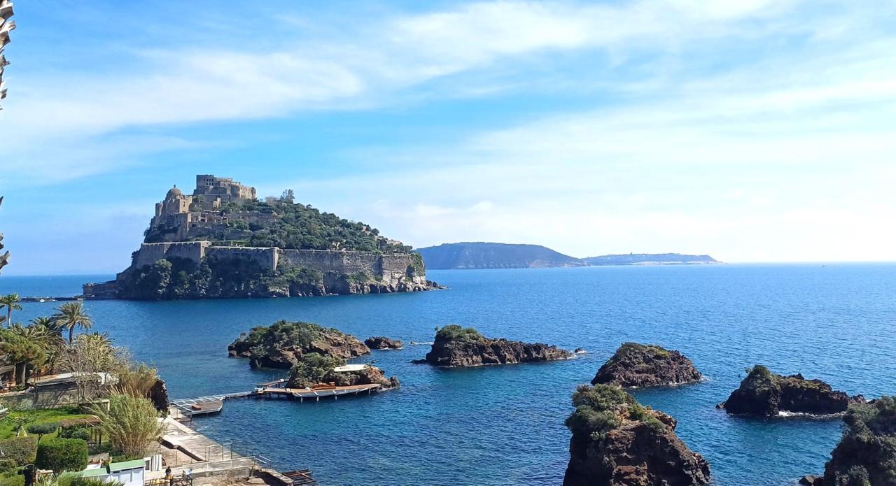 Neapolský záliv - letecky