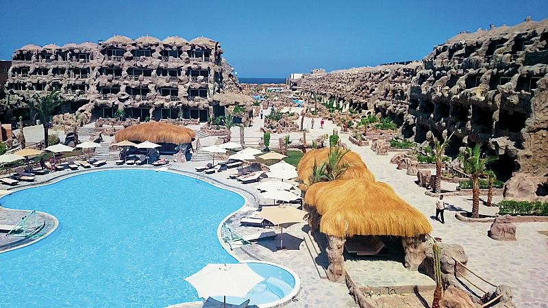 Egypt, Hurghada a okolí, Caves Beach Resort Hurghada