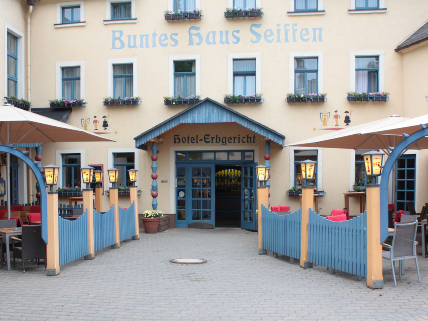 Hotel Erbgericht Buntes Haus ***, Německo Seiffen od