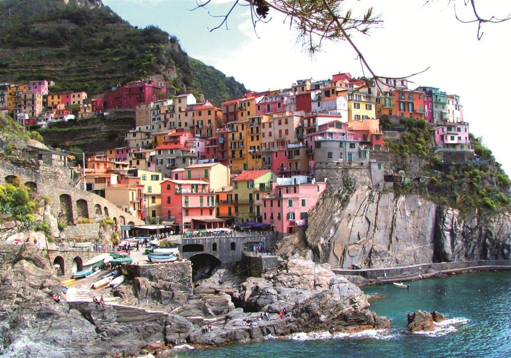Toskánsko a Cinque Terre - letecky