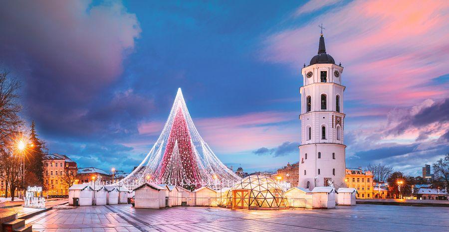 Adventní Vilnius + Hrad Trakai + Vánoční Trhy V Kaunasu