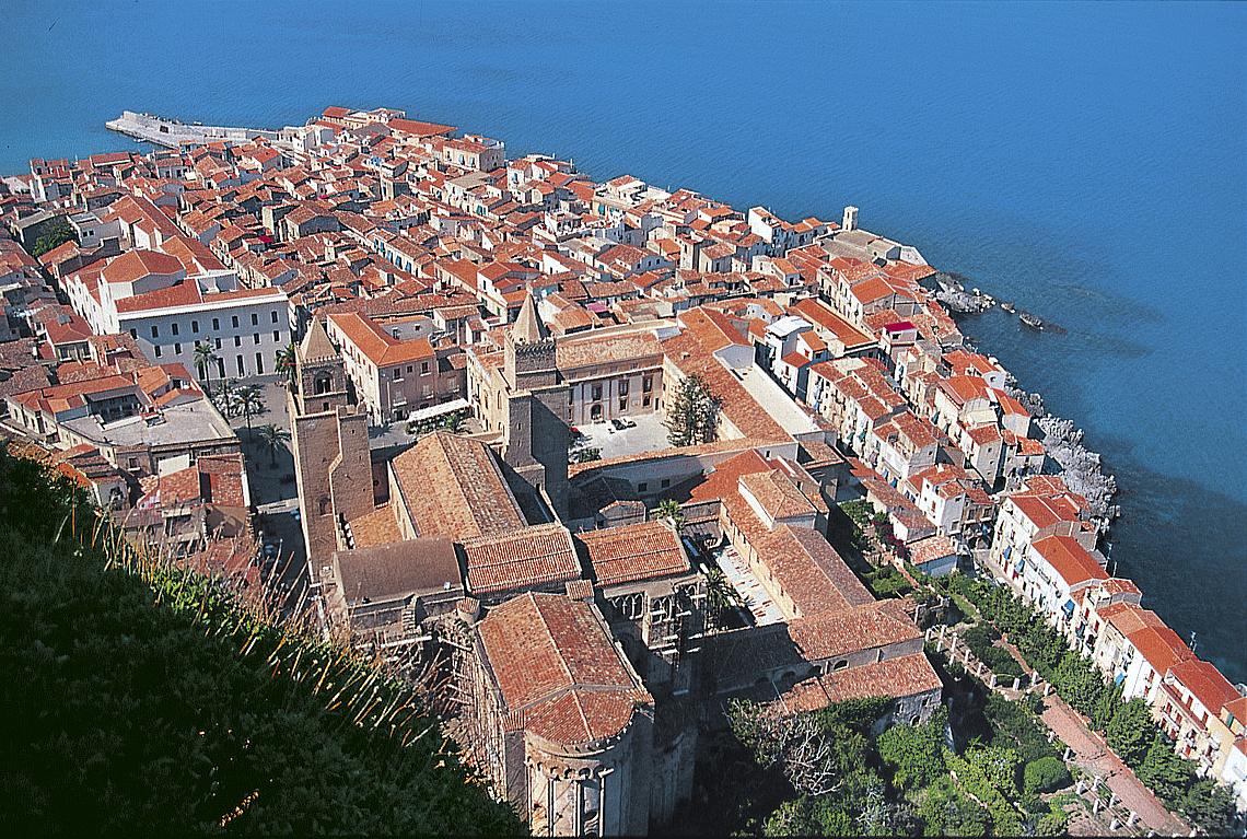 Sicílie, Liparské ostrovy - letecky