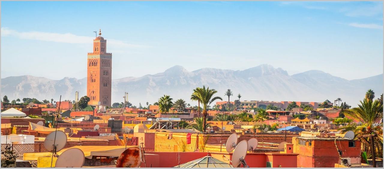 Marrakech, Vysoký Atlas a Sahara, letecky s průvodcem