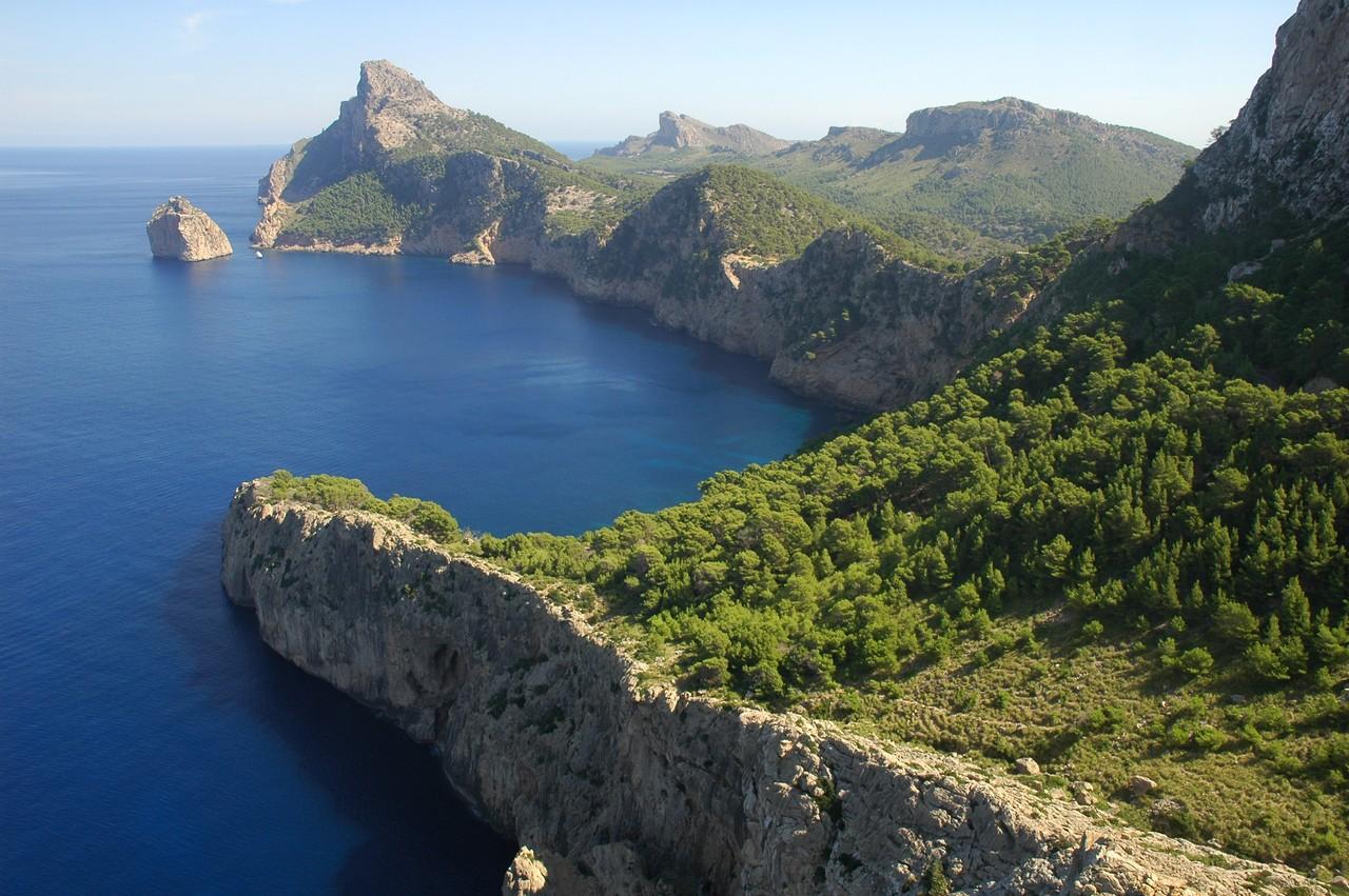 Mallorca s turistikou - nedotčená příroda