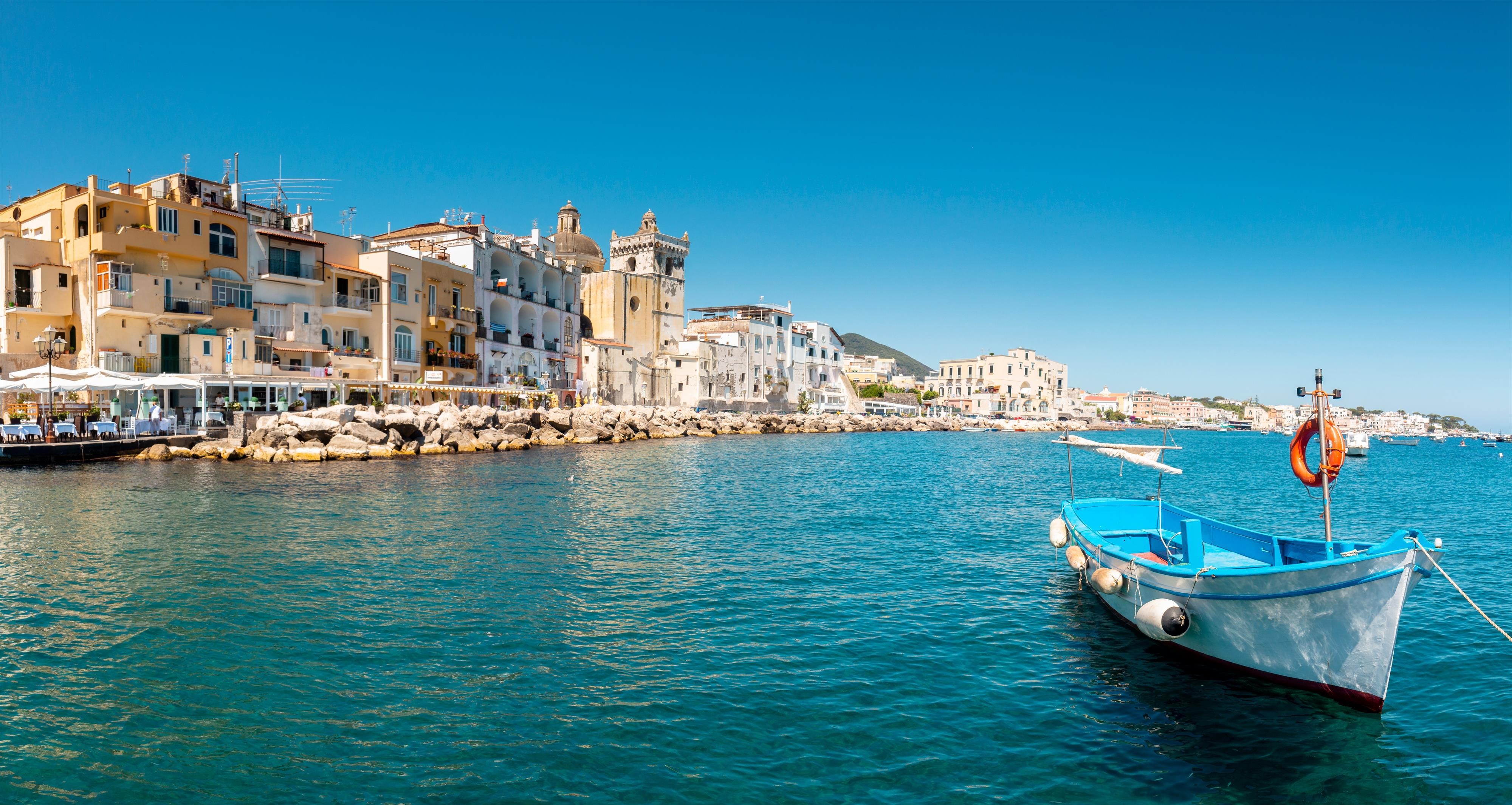 Termální ostrov Ischia s výlety v seniorském rytmu