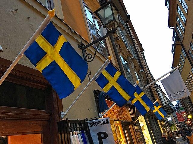 Stockholm a okolí letecky