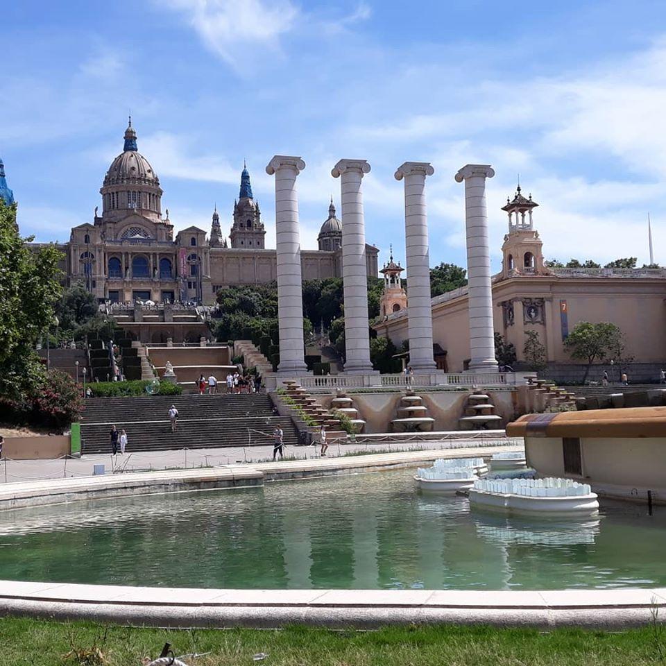 Barcelona letecky
