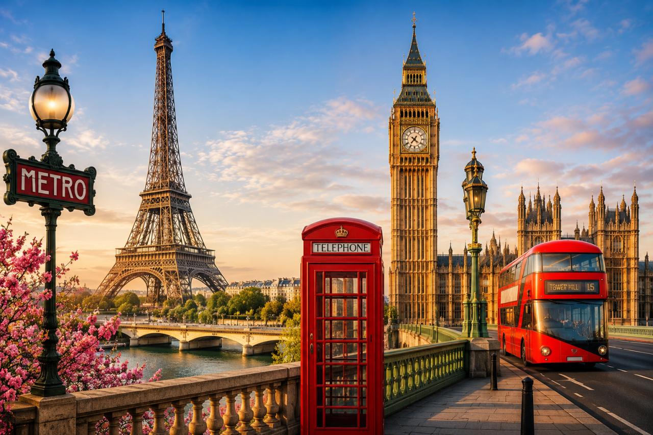 Velká Británie / Londýn a okolí - hotel Paříž A Londýn –&hellip;***