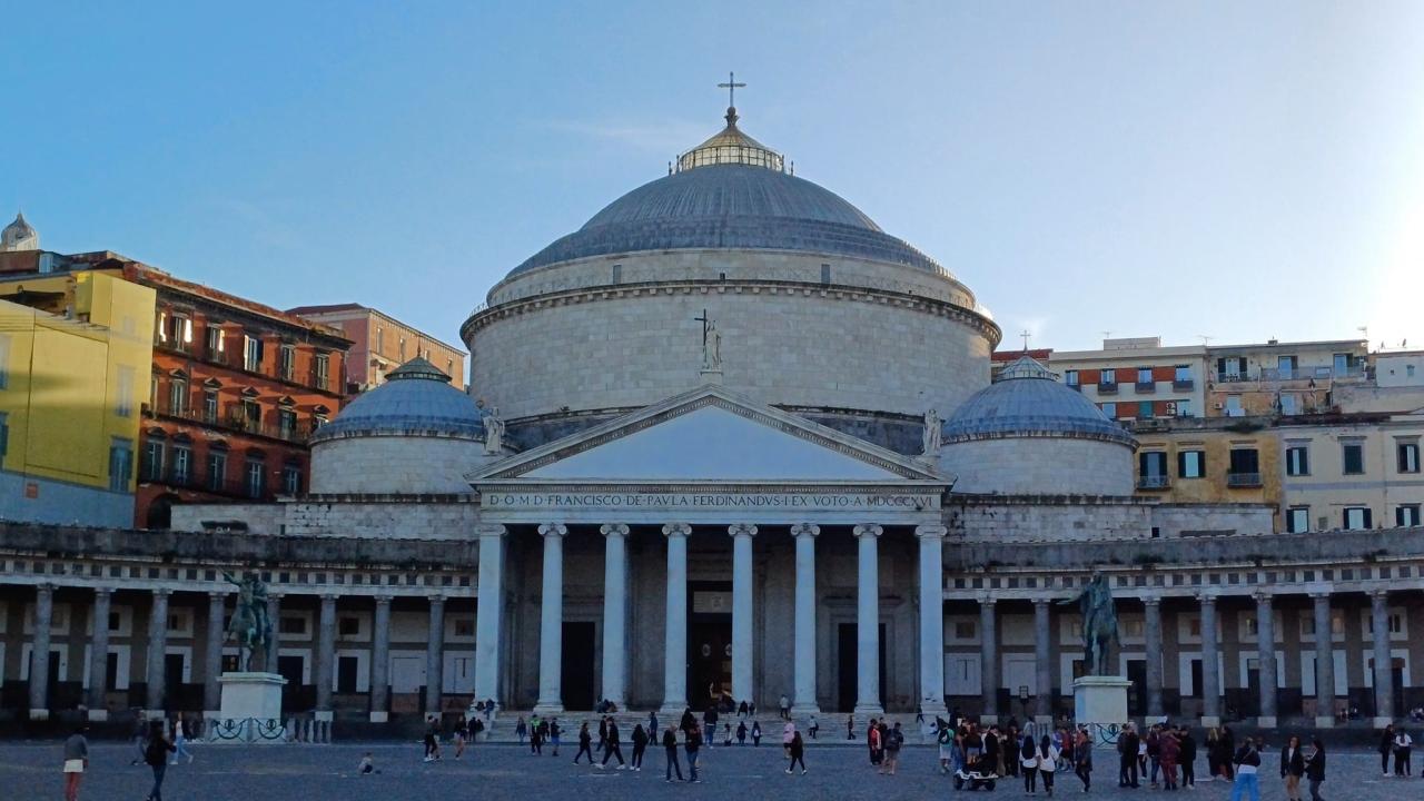 Neapolský záliv - letecky